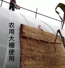 家用微型電動葫蘆給農用大棚蓋上一層保溫被