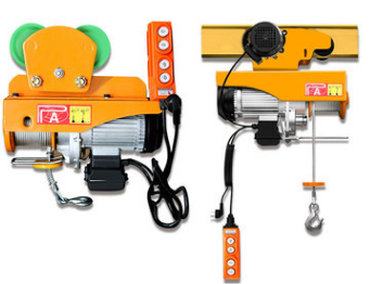 微型鋼絲繩電動葫蘆吊重時還應保持重心穩定